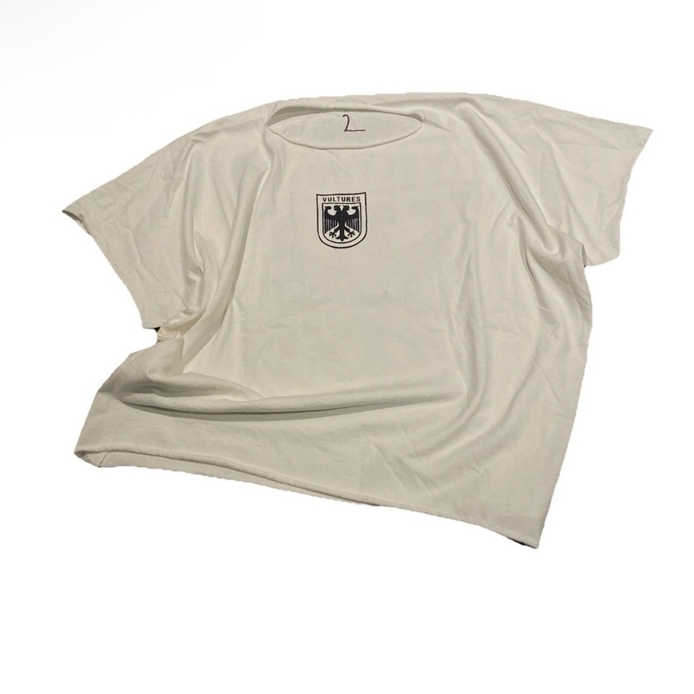 NEW! Vultures Collection GOSHA Box Tee White Size 2 Kanye Yeezy Rap Tee Read